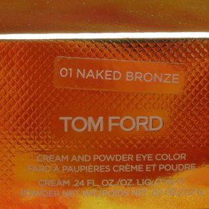 Brand New! TOM FORD Cream and Powder Eye Colour Naked Bronze Eyeshadow